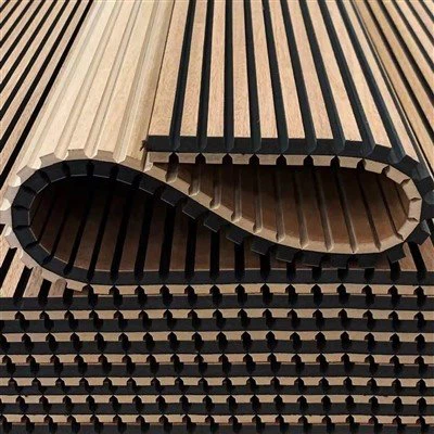 Akustični zidni panel sa 3D žljebovima Mdf Wave